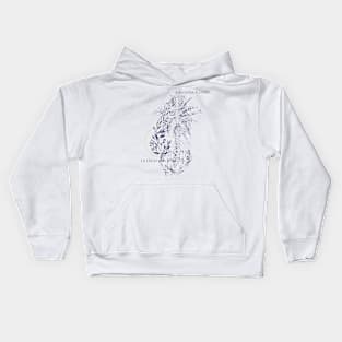 Everyone Blooms In Their Own Time Kids Hoodie